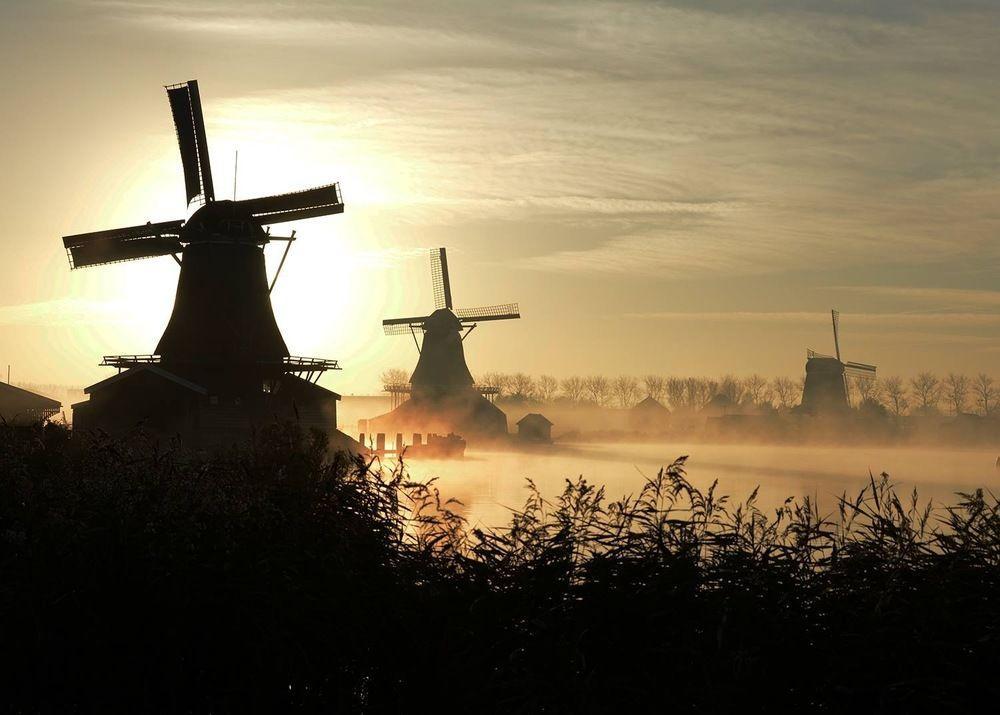 Stay Overnight At Windmill Village Zaanse Schans - Amsterdam Zaandam Exteriör bild